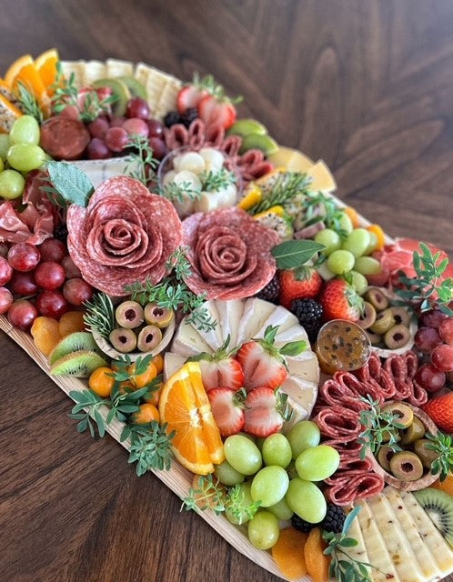 Flavors of Delight Charcuterie Board